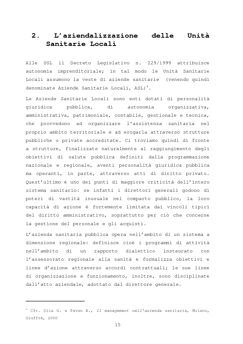 Anteprima della tesi: La comunicazione nella sanità: l'evoluzione dei rapporti tra l'amministrazione e l'utenza, Pagina 9