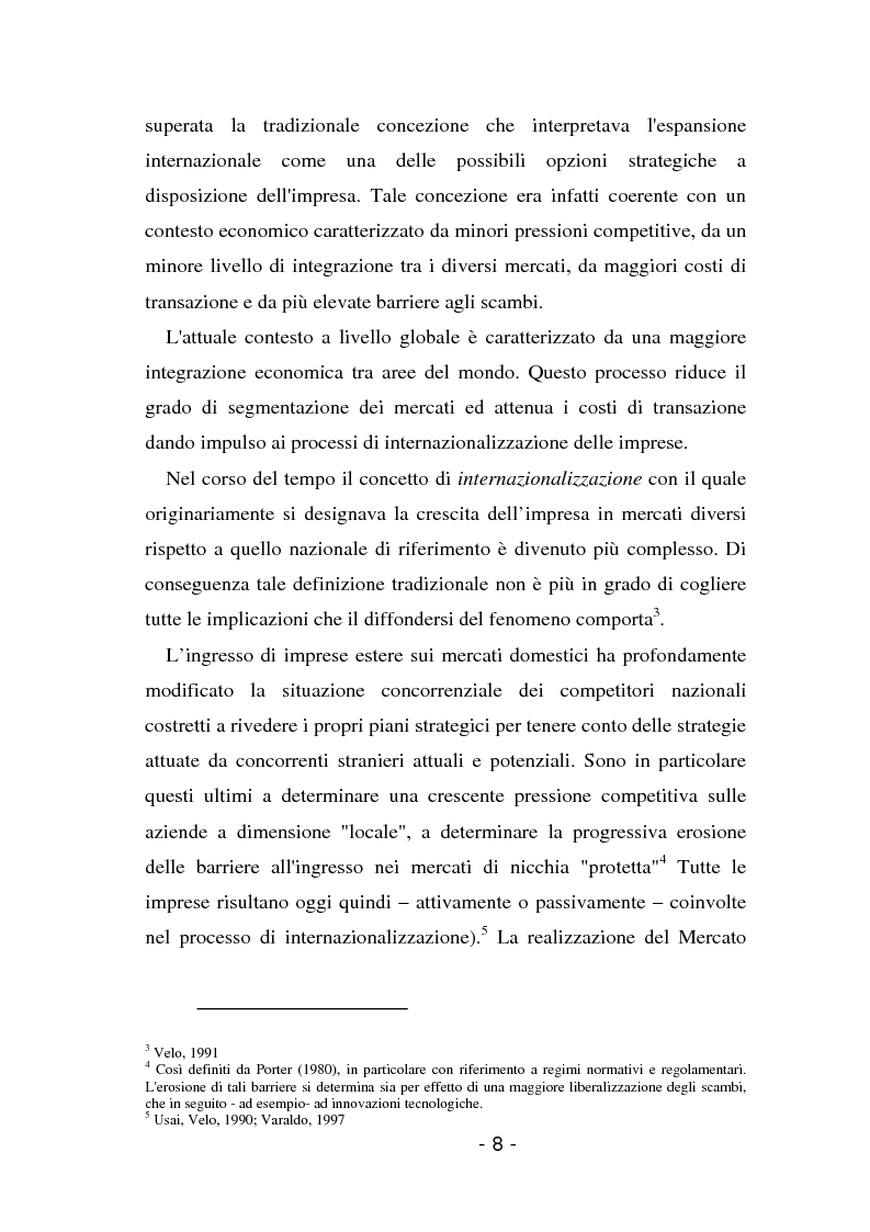Anteprima della tesi: L'insediamento produttivo all'estero, Pagina 5