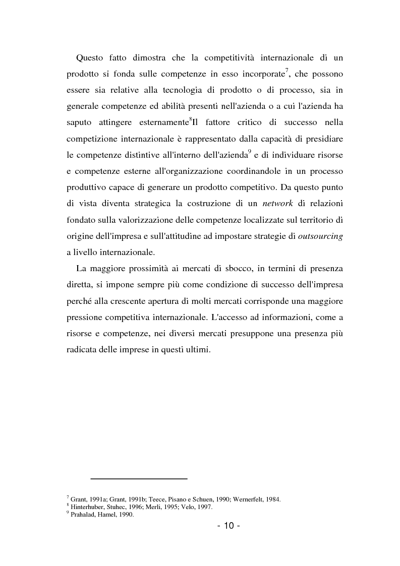 Anteprima della tesi: L'insediamento produttivo all'estero, Pagina 7