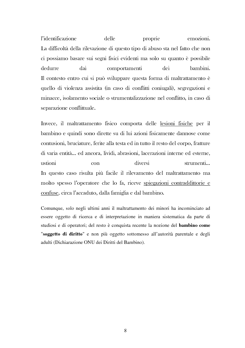 Anteprima della tesi: L'analisi del discorso di un caso di abuso minorile presente nella Casa Famiglia "S.O.S. adolescenza", Pagina 5