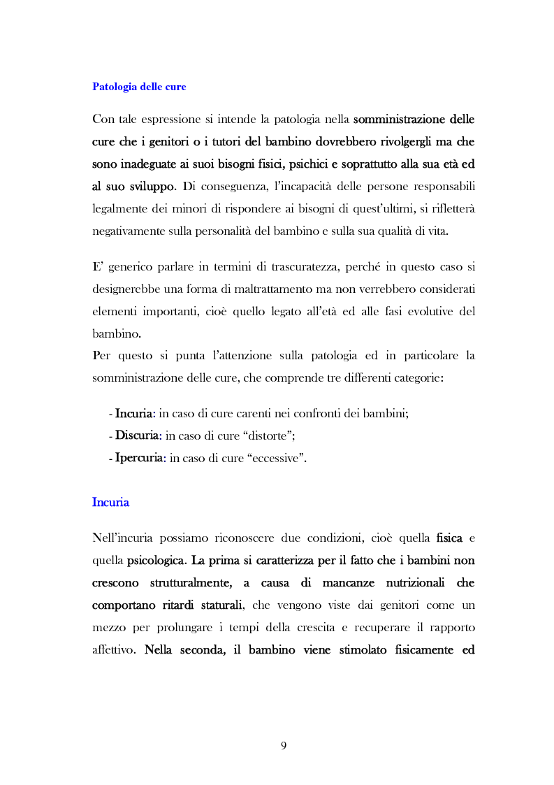 Anteprima della tesi: L'analisi del discorso di un caso di abuso minorile presente nella Casa Famiglia "S.O.S. adolescenza", Pagina 6