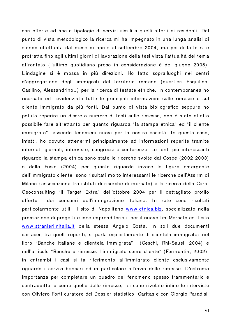 Anteprima della tesi: Il Cliente Immigrato: il caso Angelo Costa, Pagina 6