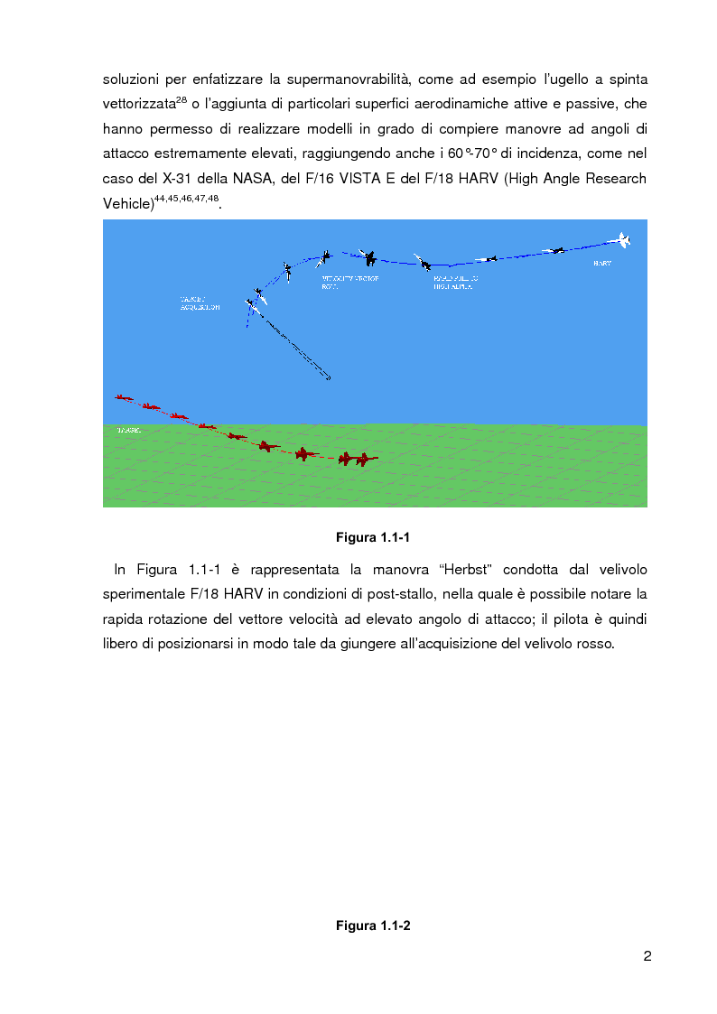 Anteprima della tesi: Configurazione Aerodinamica di Velivoli ad Elevati Angoli di Attacco, Pagina 2