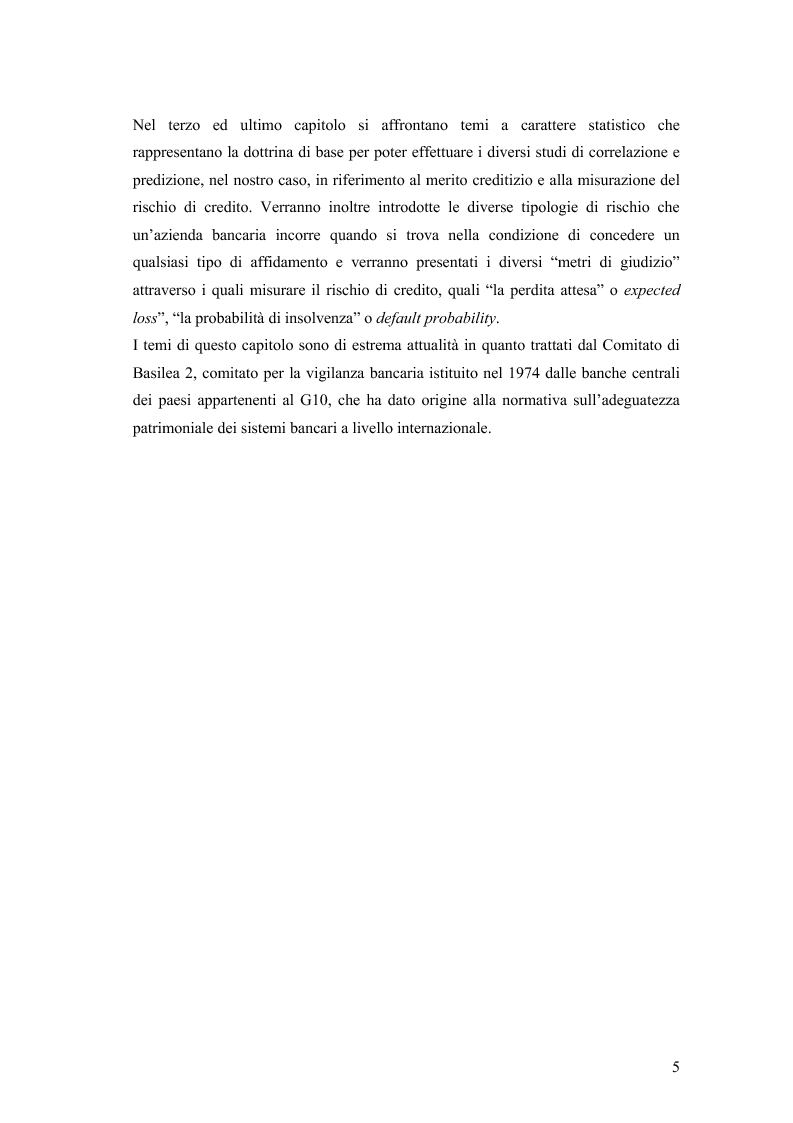Anteprima della tesi: La valutazione della solvibilità del cliente nelle società di credito al consumo. Il caso Santander Consumer Bank., Pagina 2