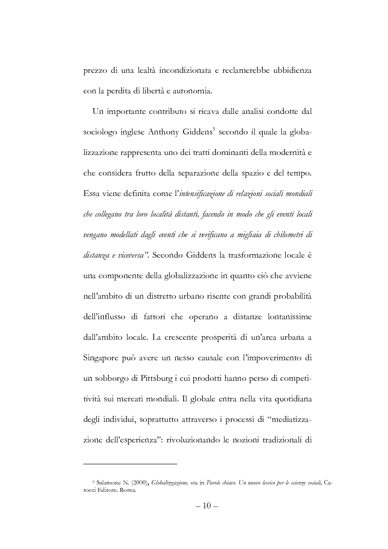 Anteprima della tesi: Globalizzazione, democrazia e diritti umani, Pagina 10