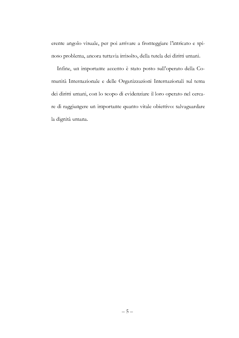 Anteprima della tesi: Globalizzazione, democrazia e diritti umani, Pagina 5