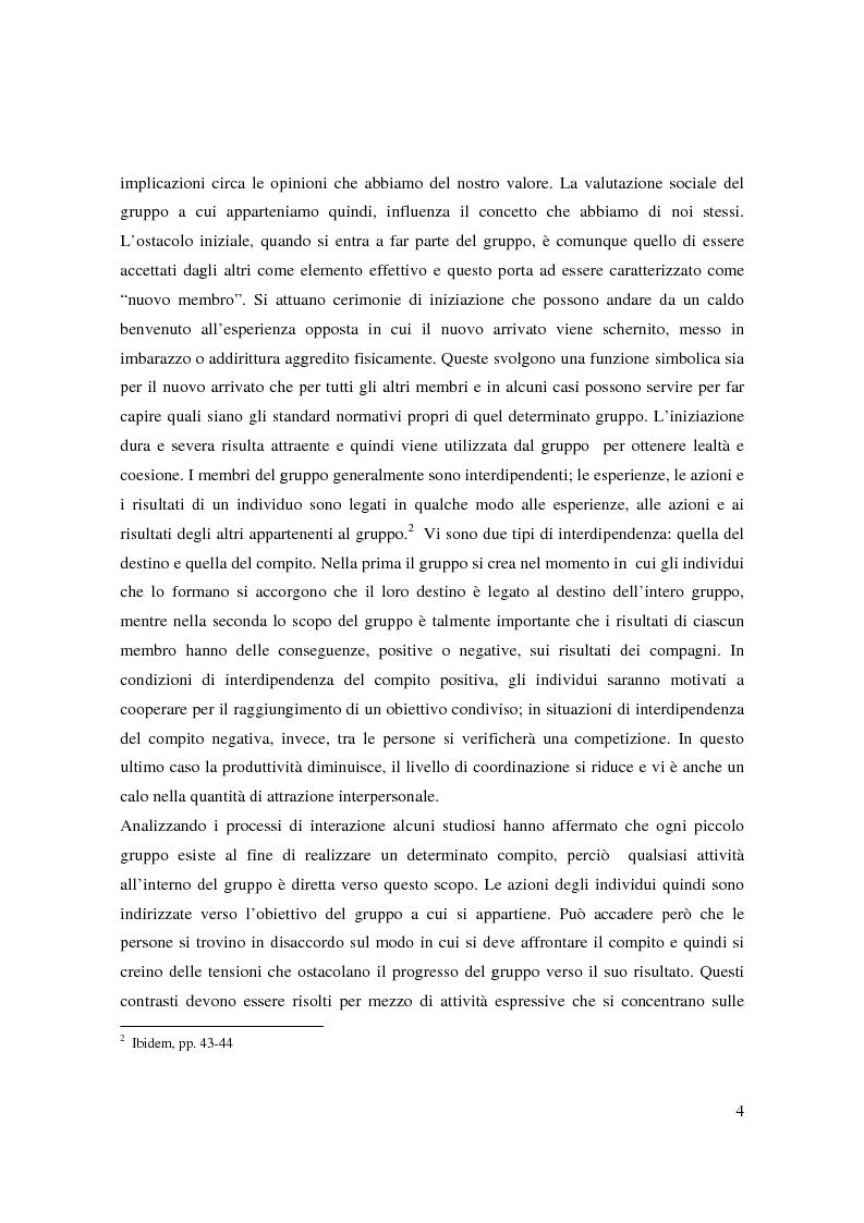 Anteprima della tesi: Il bullismo e le dinamiche di gruppo nel contesto scolastico, Pagina 3
