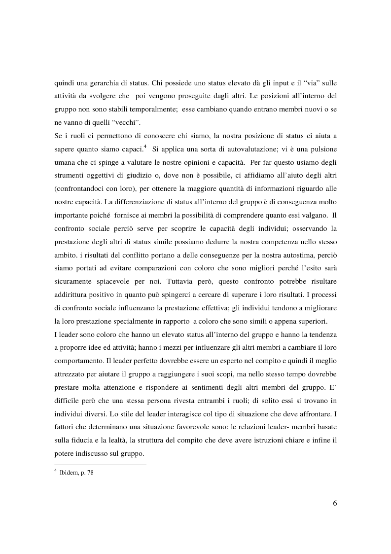 Anteprima della tesi: Il bullismo e le dinamiche di gruppo nel contesto scolastico, Pagina 5