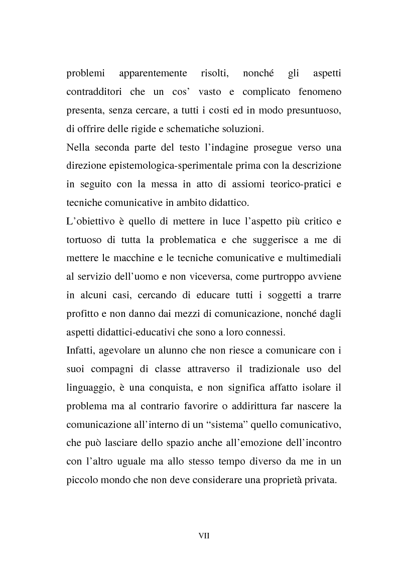 Anteprima della tesi: La comunicazione e l'educazione a scuola: analisi e proposte, Pagina 5
