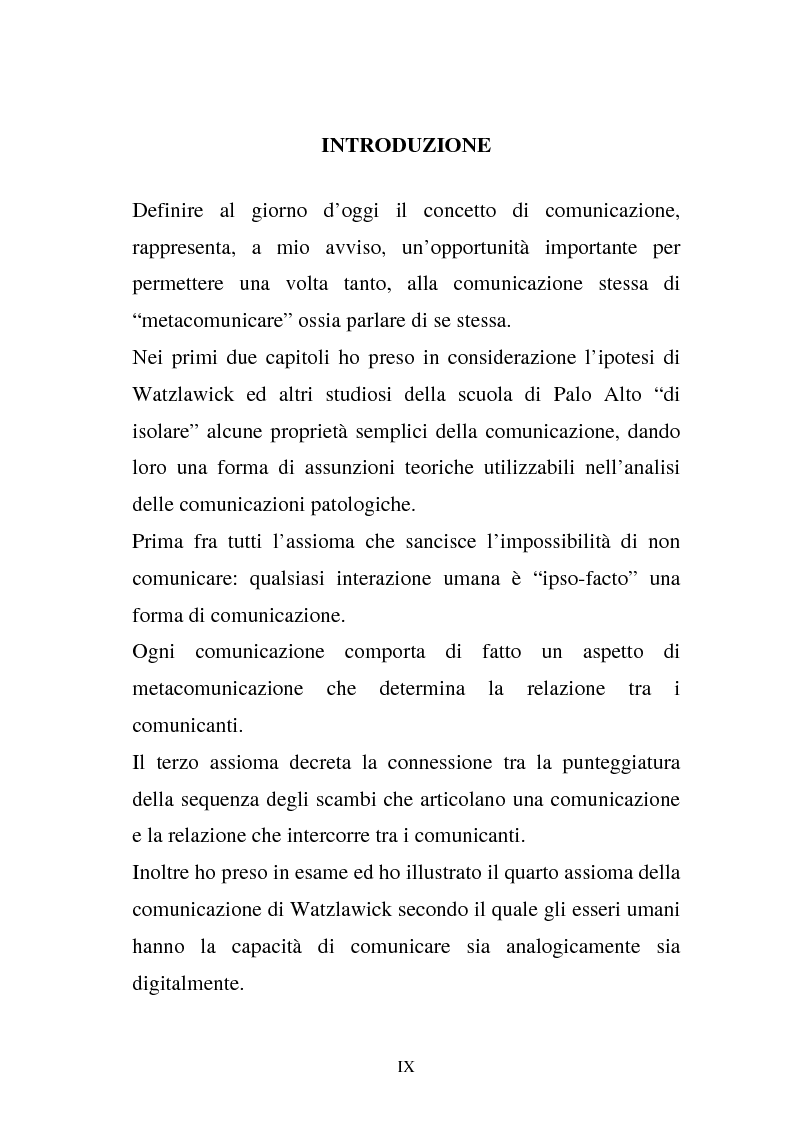 Anteprima della tesi: La comunicazione e l'educazione a scuola: analisi e proposte, Pagina 7