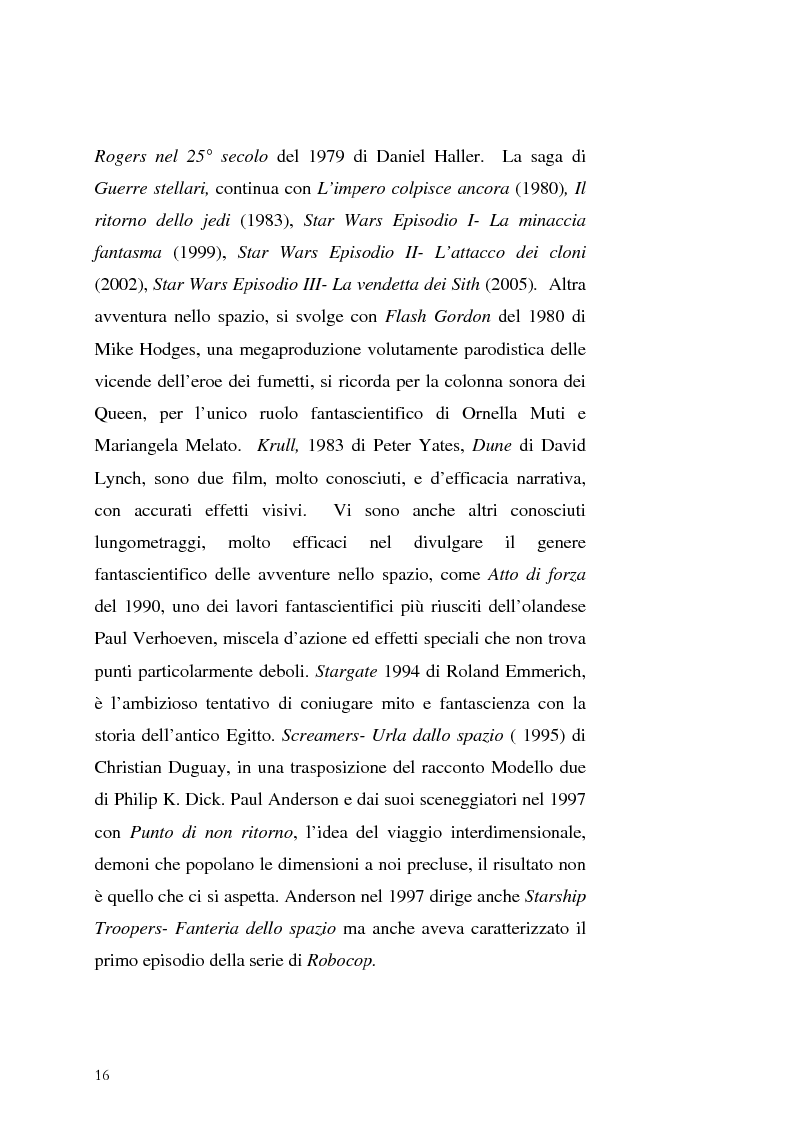 Anteprima della tesi: Le Proiezioni nel tempo: Il tema della macchina del tempo tra cinema analogico e cinema digitale, Pagina 12