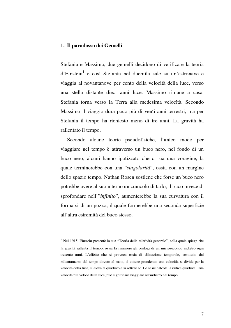 Anteprima della tesi: Le Proiezioni nel tempo: Il tema della macchina del tempo tra cinema analogico e cinema digitale, Pagina 3