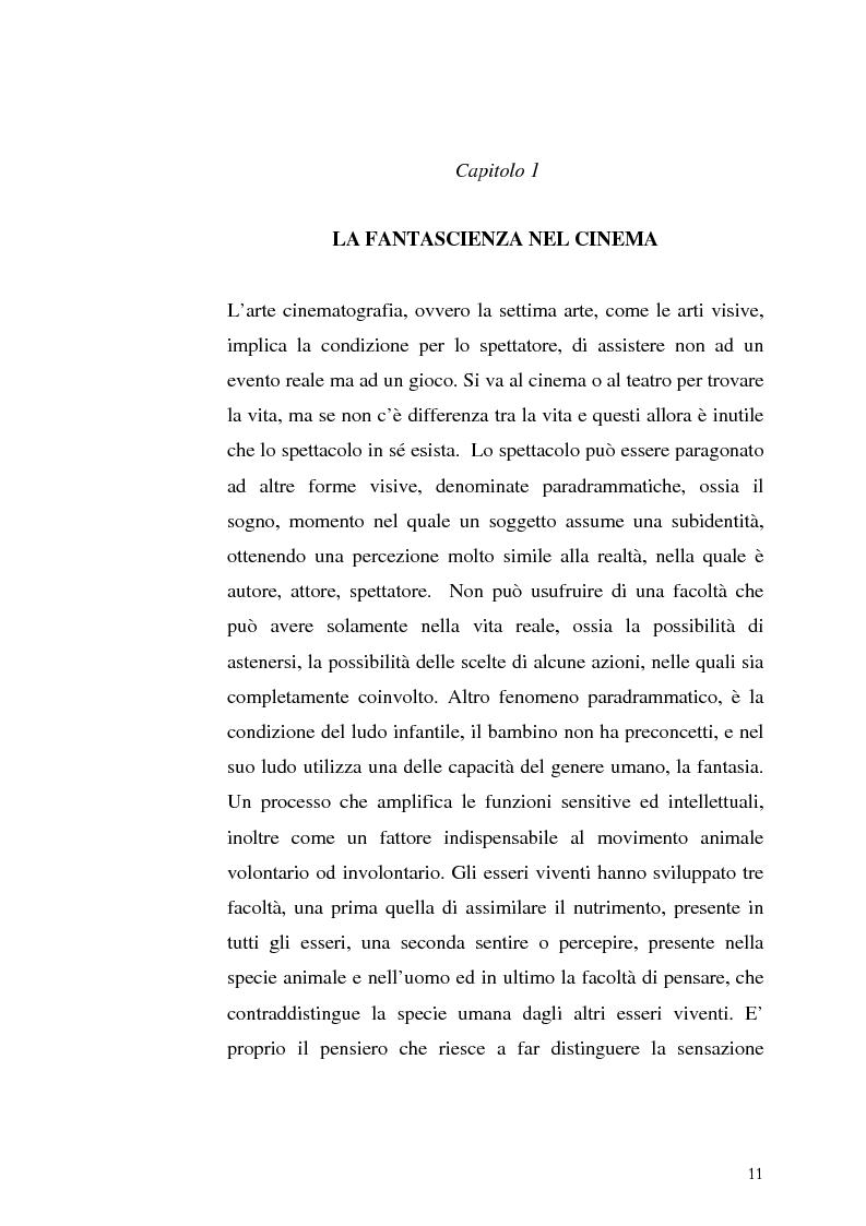 Anteprima della tesi: Le Proiezioni nel tempo: Il tema della macchina del tempo tra cinema analogico e cinema digitale, Pagina 7