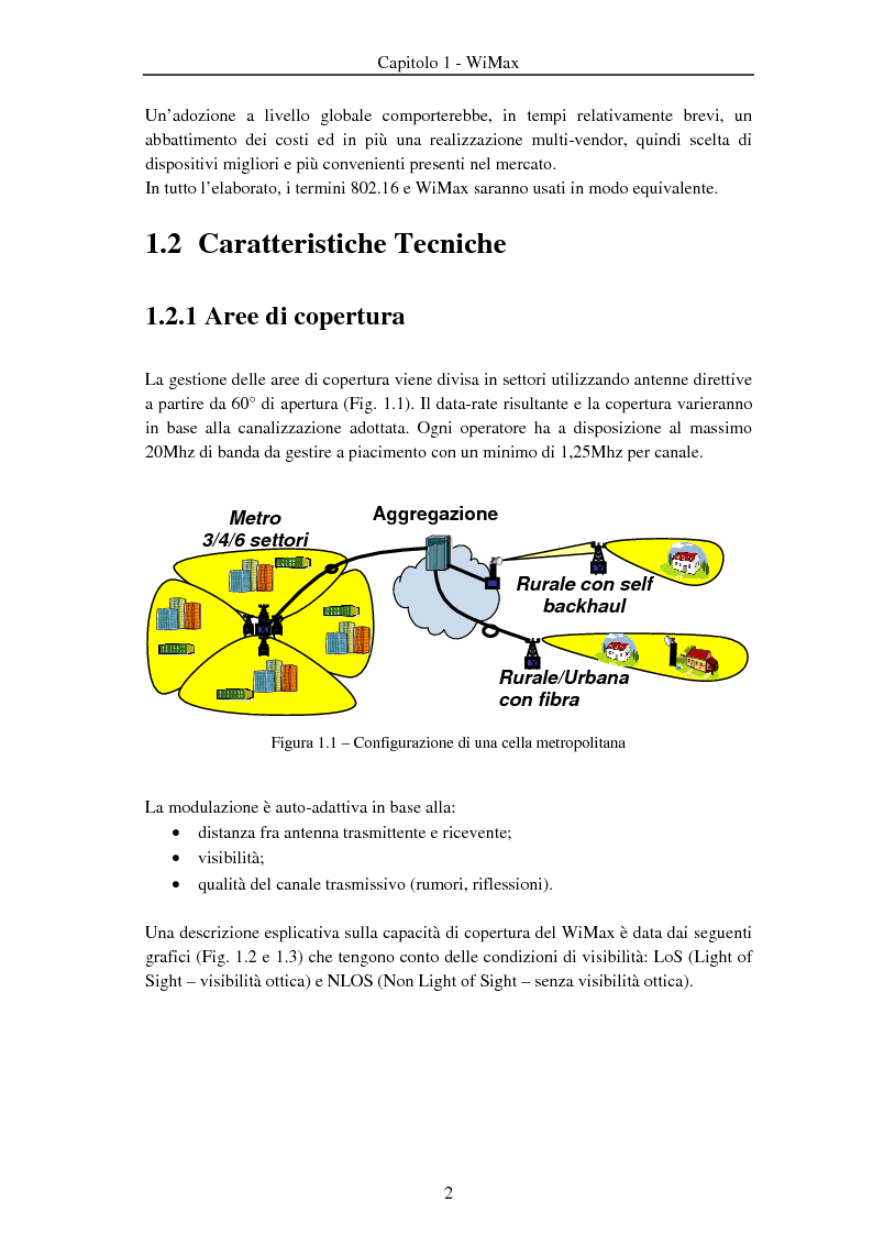 Anteprima della tesi: Implementazione di algoritmi della catena di trasmissione / ricezione a livello fisico su architettura riconfigurabile, Pagina 2