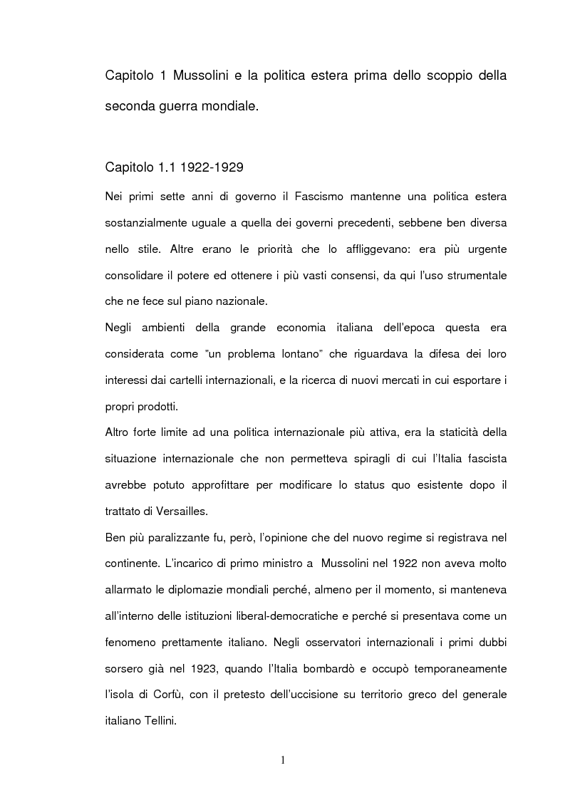 Anteprima della tesi: La seconda guerra mondiale nelle prime pagine del Corriere della Sera, Pagina 3