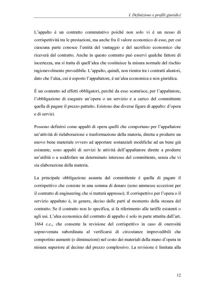 Anteprima della tesi: Commesse in corso di lavorazione, aspetti contabili e fiscali, Pagina 10