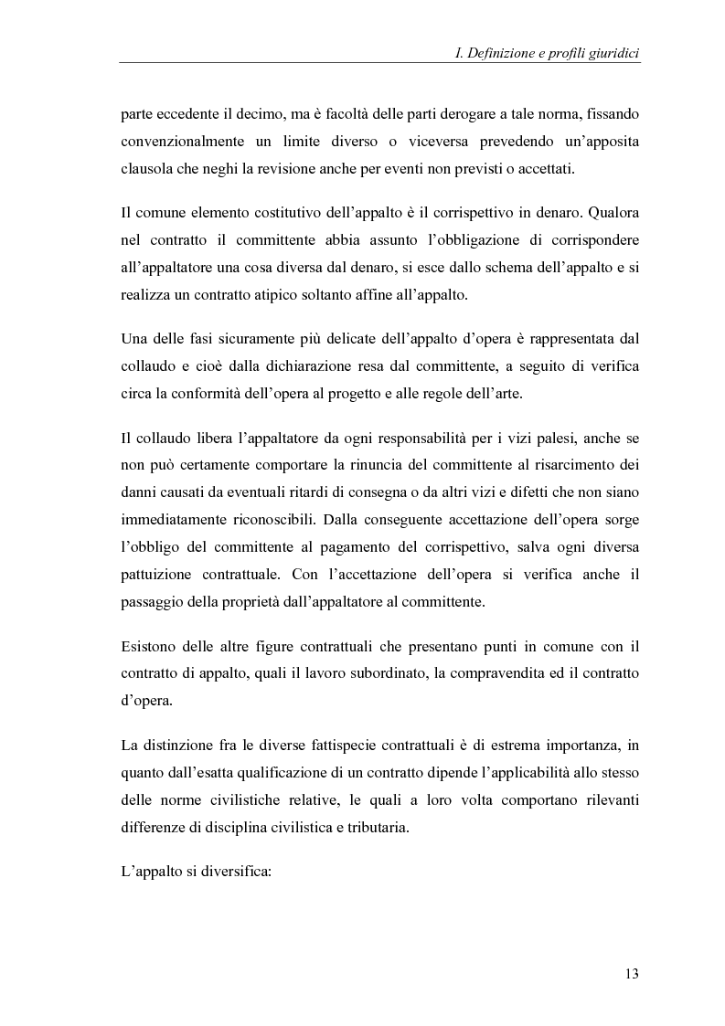Anteprima della tesi: Commesse in corso di lavorazione, aspetti contabili e fiscali, Pagina 11