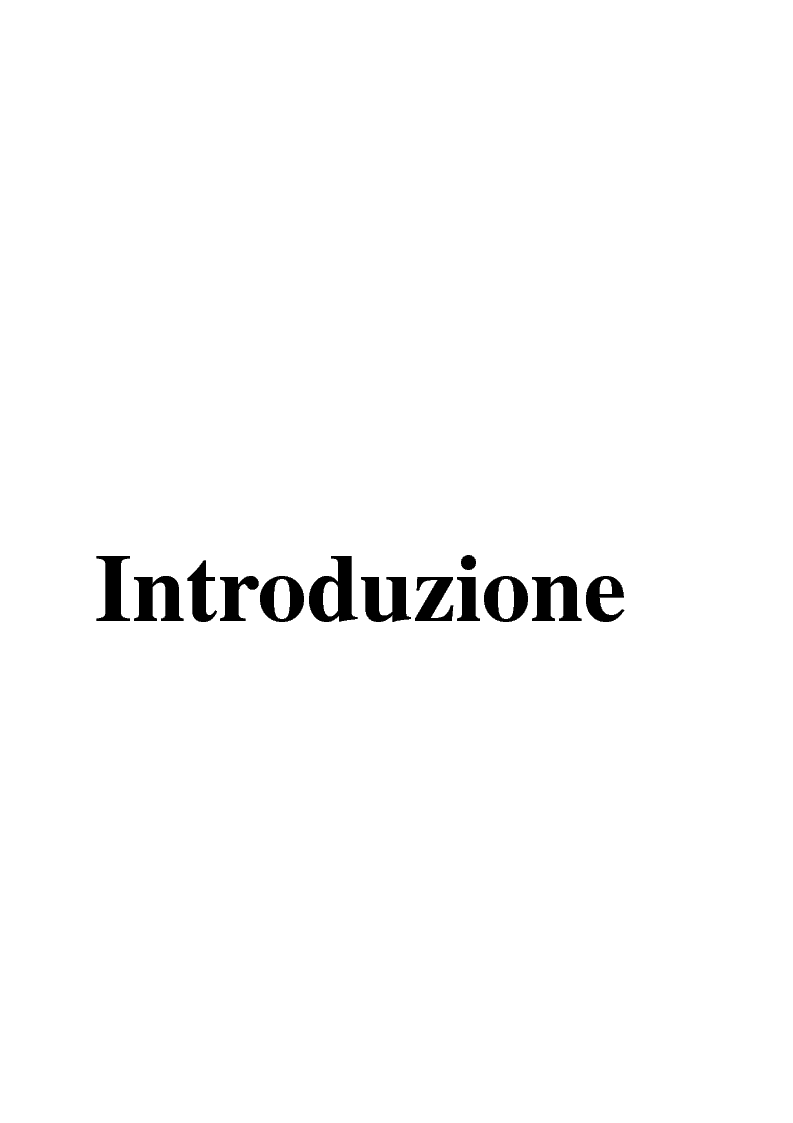 Anteprima della tesi: Le tecnologie dell’informazione a supporto della fidelizzazione della clientela: un caso di applicazione, Pagina 1