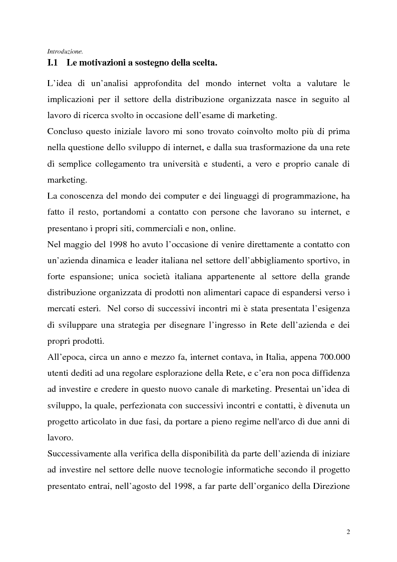 Anteprima della tesi: Le tecnologie dell’informazione a supporto della fidelizzazione della clientela: un caso di applicazione, Pagina 2