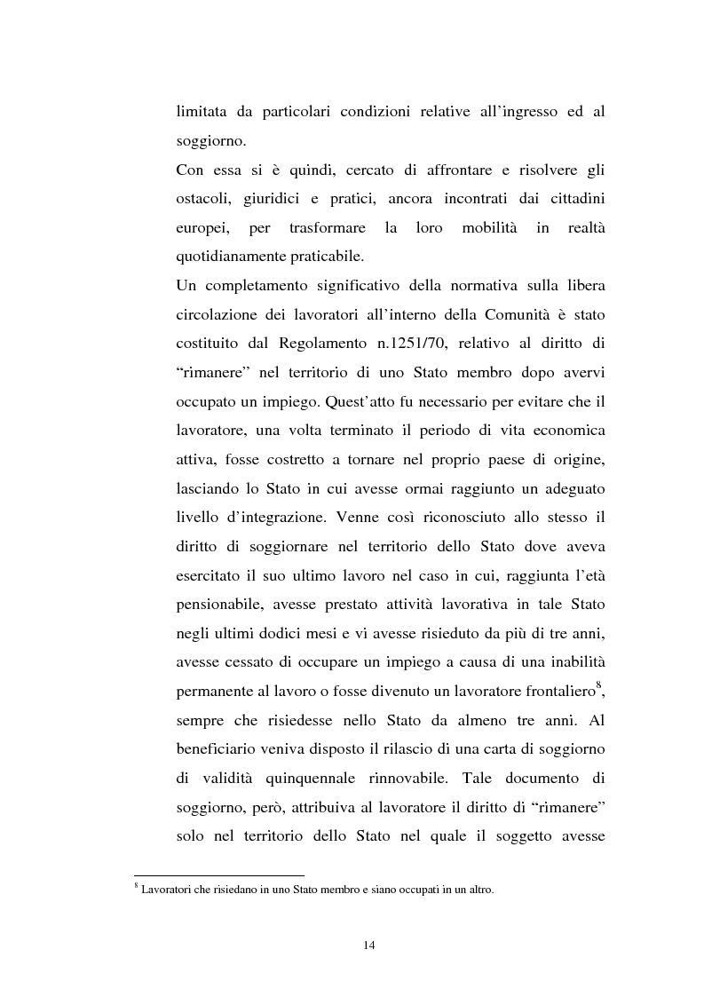 Anteprima della tesi: La politica migratoria dell'Unione Europea, Pagina 10