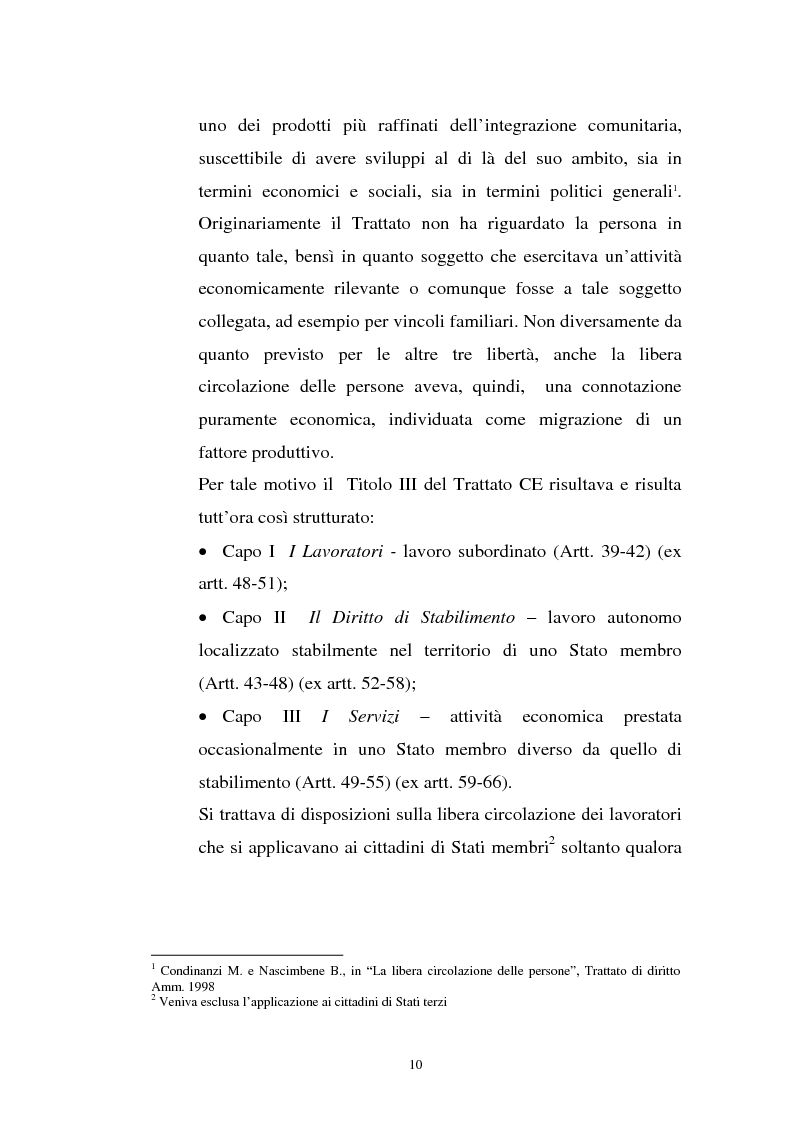 Anteprima della tesi: La politica migratoria dell'Unione Europea, Pagina 6