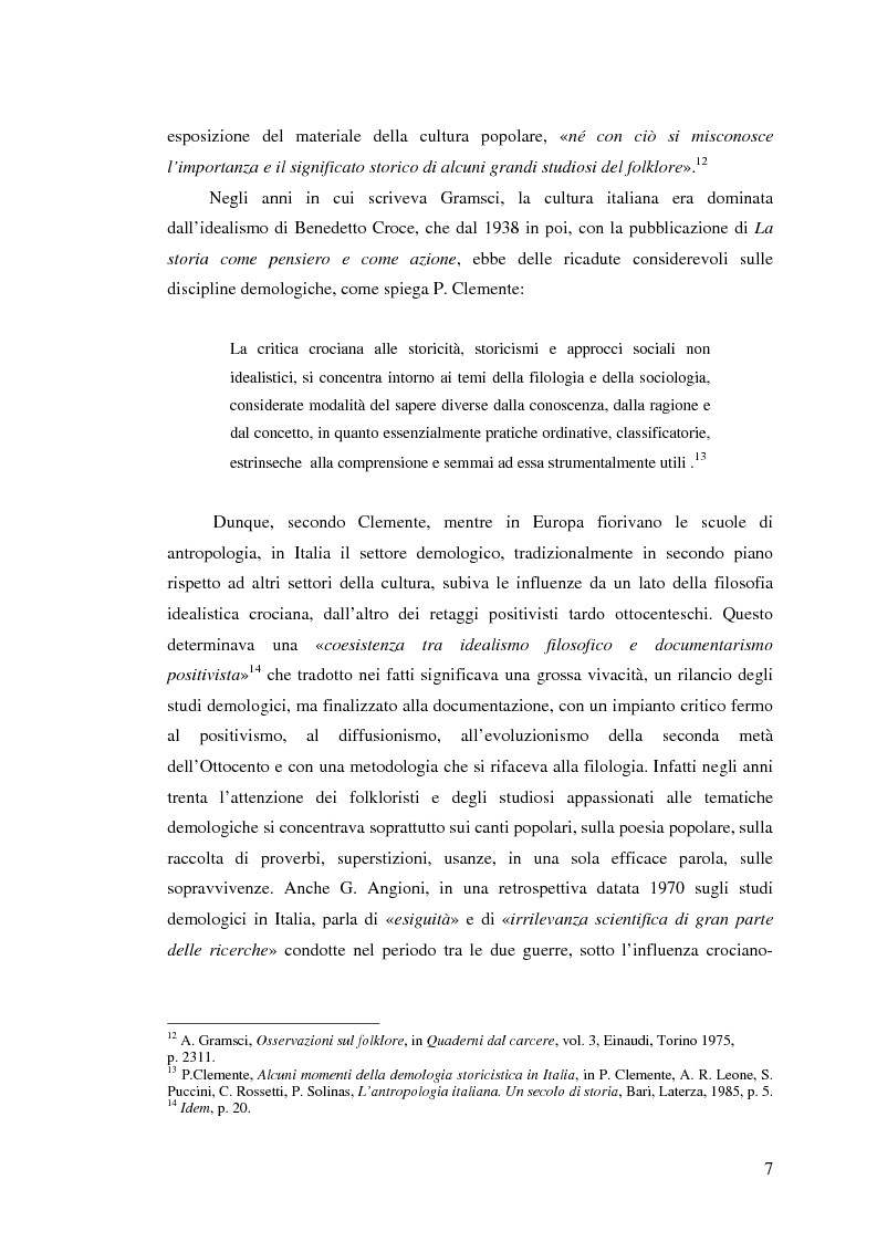 Anteprima della tesi: I percorsi del museo. Orientamenti della museografia demologica in Italia, Pagina 12