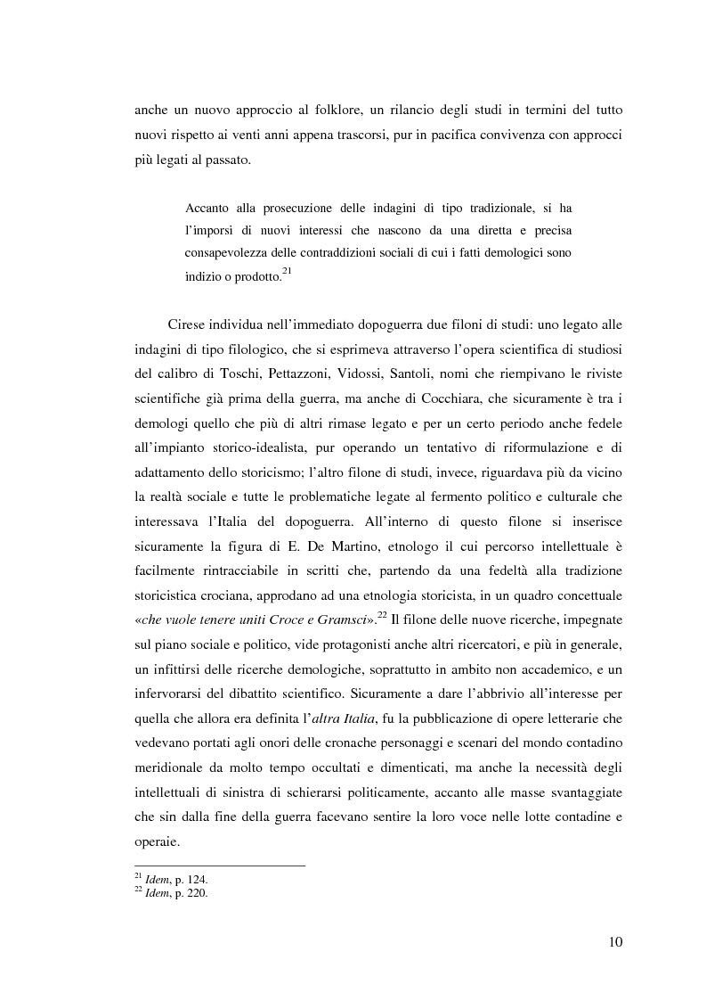 Anteprima della tesi: I percorsi del museo. Orientamenti della museografia demologica in Italia, Pagina 15