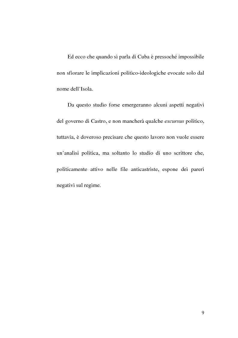 Anteprima della tesi: Tres Tristes Tigres di Guillermo Cabrera Infante: un'opera singolare della narrativa ispano-americana, Pagina 7