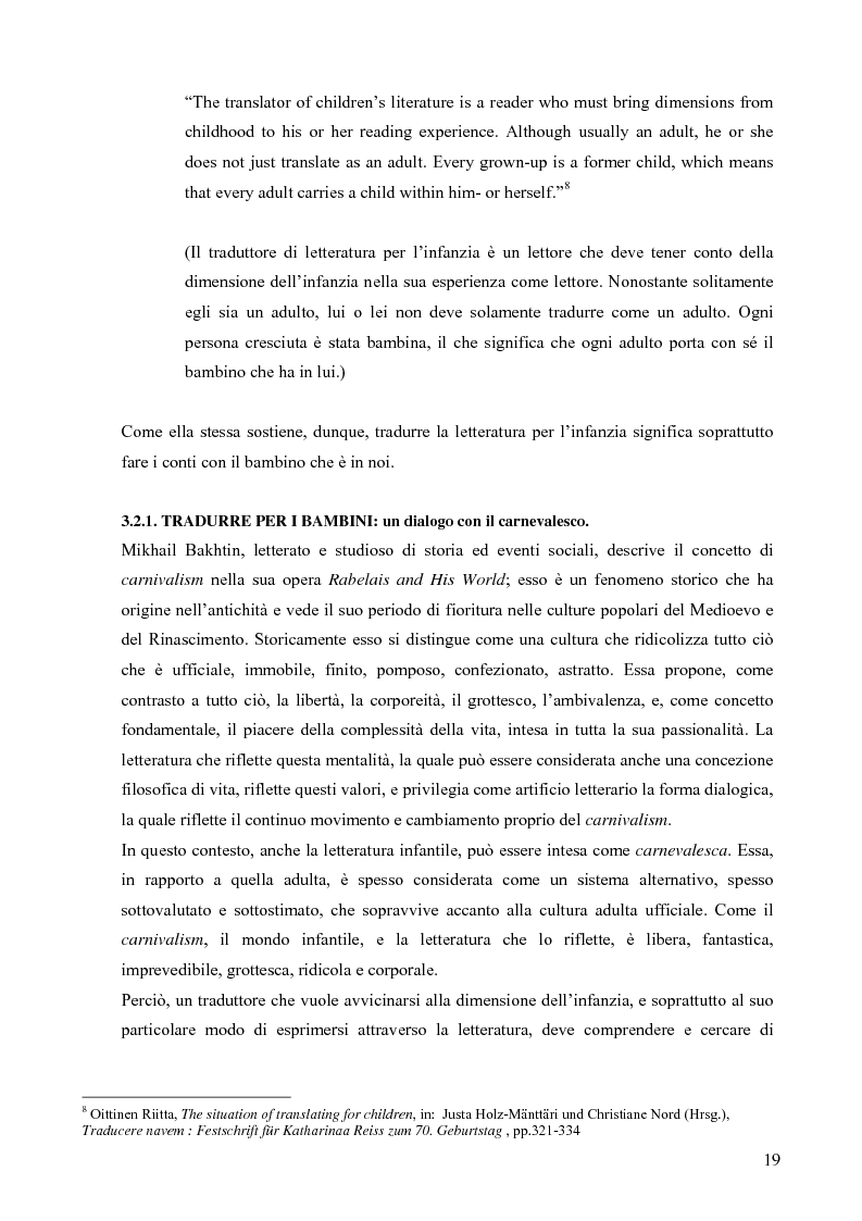 Anteprima della tesi: Il mondo magico del bambino e la traduzione dei nomi in Harry Potter, Pagina 12