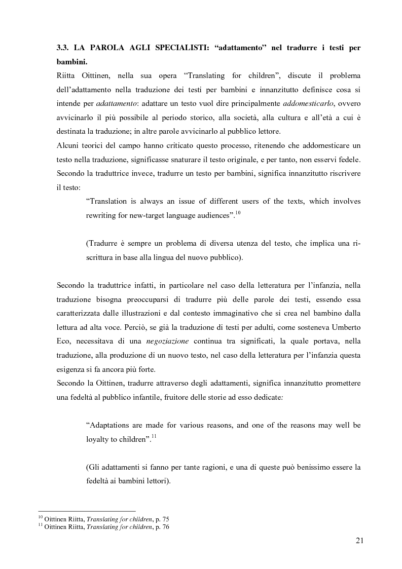 Anteprima della tesi: Il mondo magico del bambino e la traduzione dei nomi in Harry Potter, Pagina 14