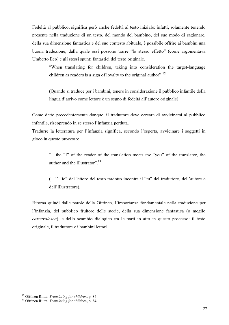Anteprima della tesi: Il mondo magico del bambino e la traduzione dei nomi in Harry Potter, Pagina 15