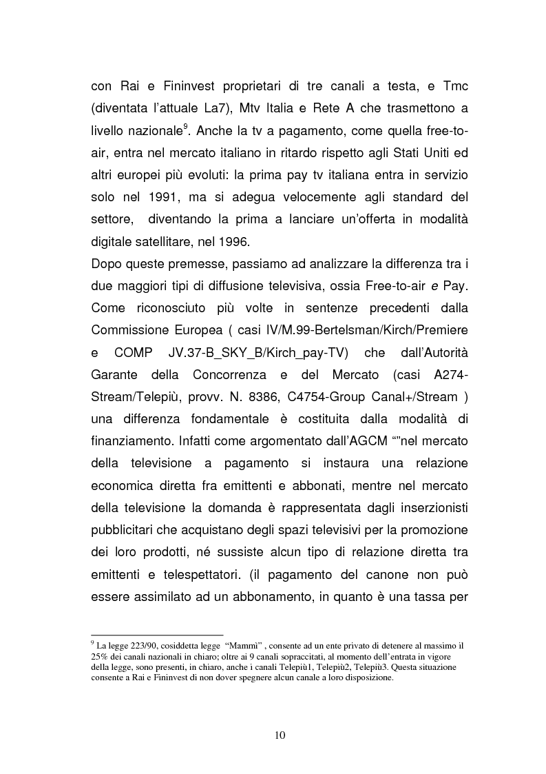 Anteprima della tesi: I diritti televisivi nel calcio: dalla nascita allo sviluppo, Pagina 10
