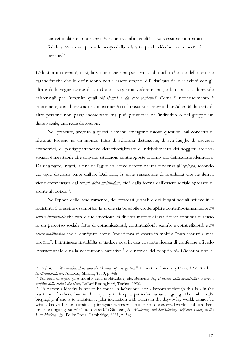 Anteprima della tesi: Identità migranti di seconda generazione nell'Inghilterra contemporanea: letteratura e cinema, Pagina 12