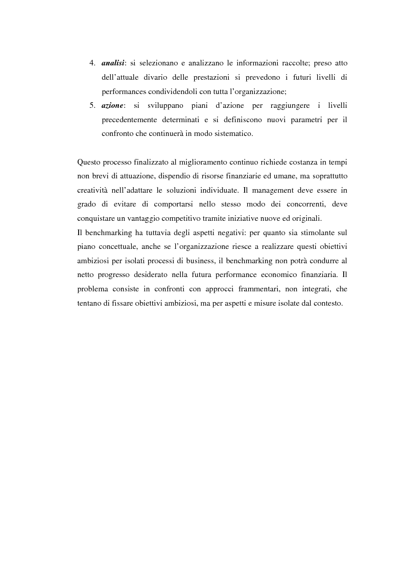 Anteprima della tesi: Valutazione delle performances e Balanced Scorecard. Aspetti gestionali: il caso ''Serono'', Pagina 13