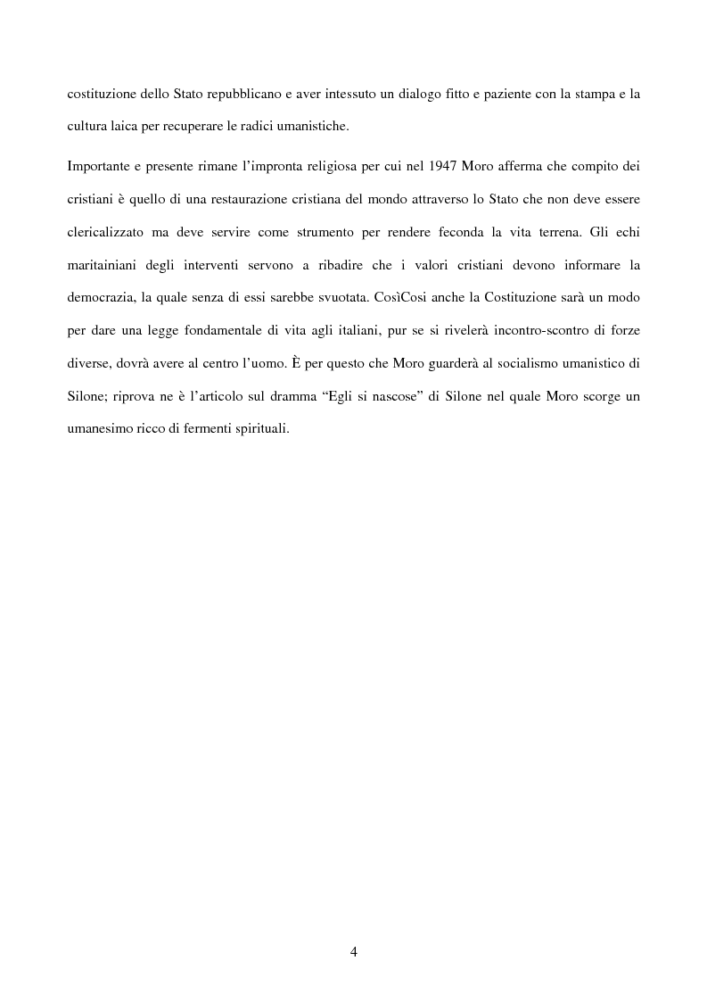 Anteprima della tesi: Per una biografia di Aldo Moro, Pagina 3