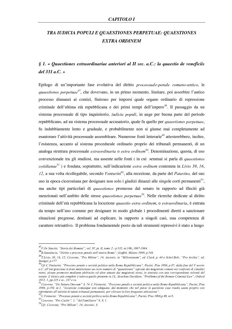 Anteprima della tesi: Quaestiones Perpetuae, Pagina 10