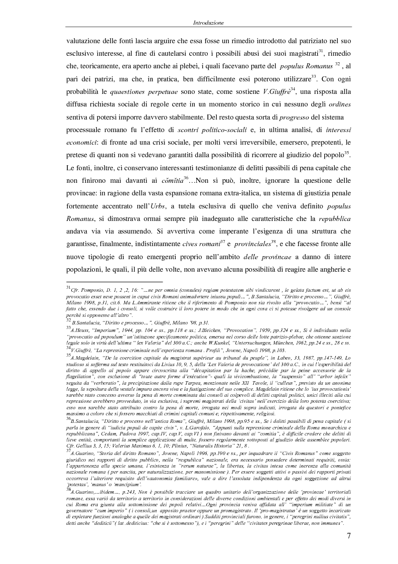 Anteprima della tesi: Quaestiones Perpetuae, Pagina 7