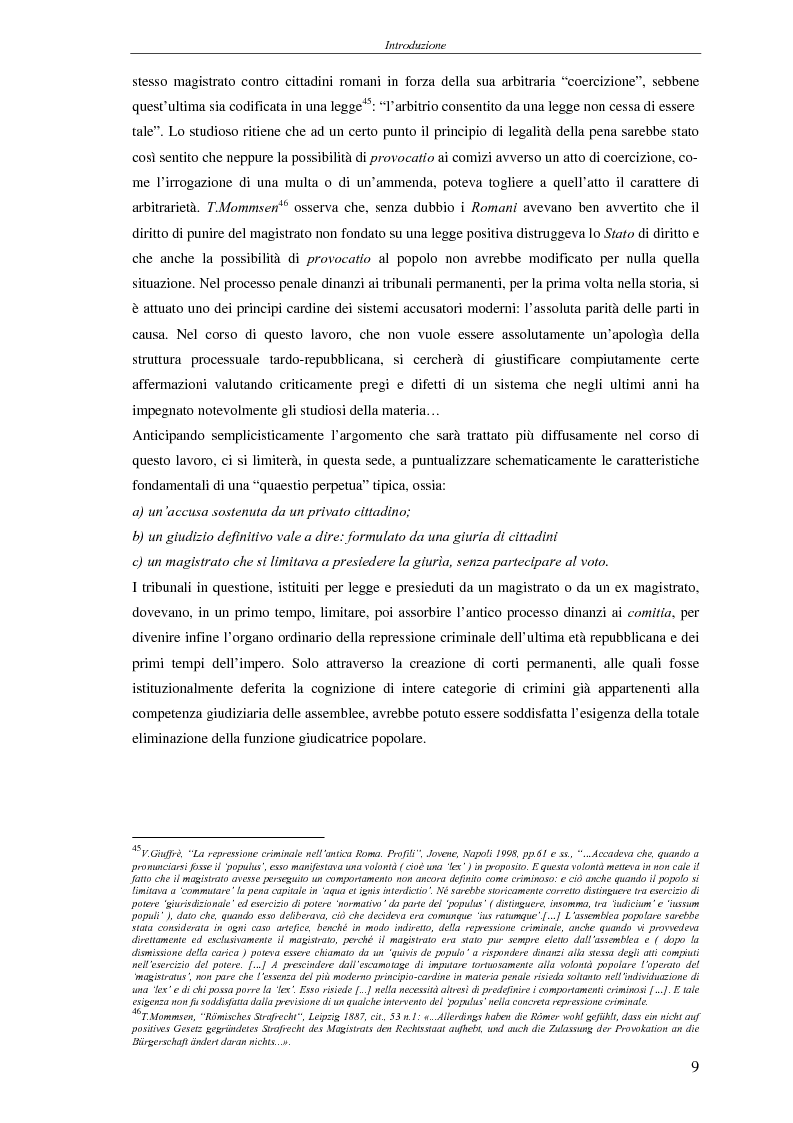 Anteprima della tesi: Quaestiones Perpetuae, Pagina 9