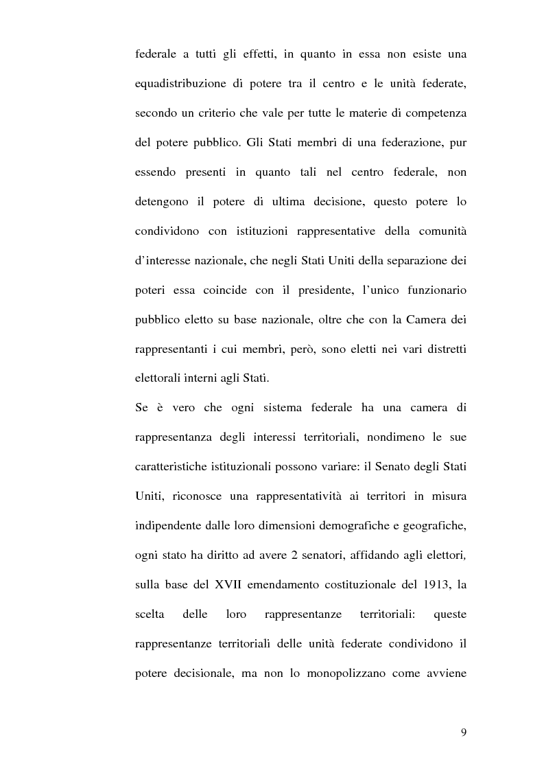 Anteprima della tesi: Il Parlamento: una comparazione tra il sistema statunitense e l'Unione Europea, Pagina 7