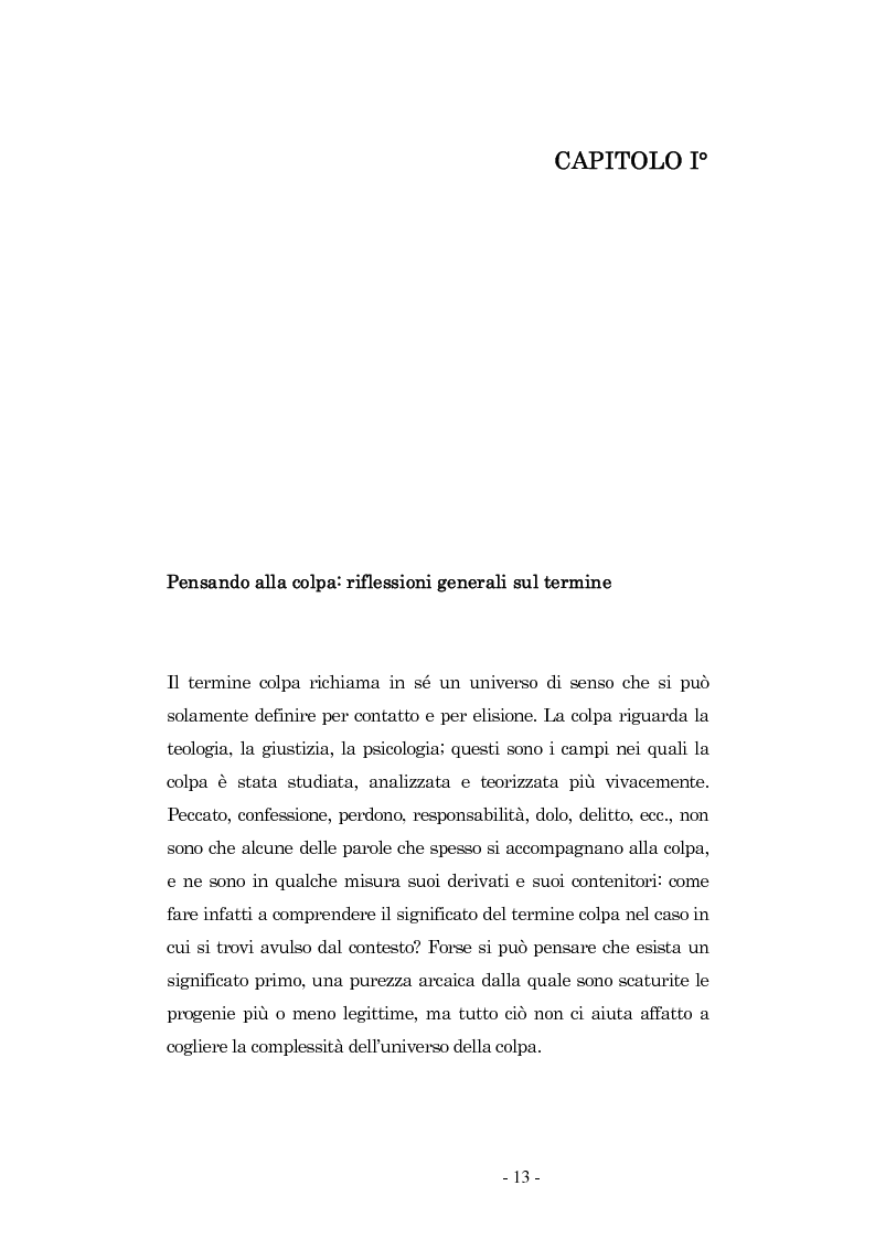 Anteprima della tesi: Il senso della colpa, Pagina 8