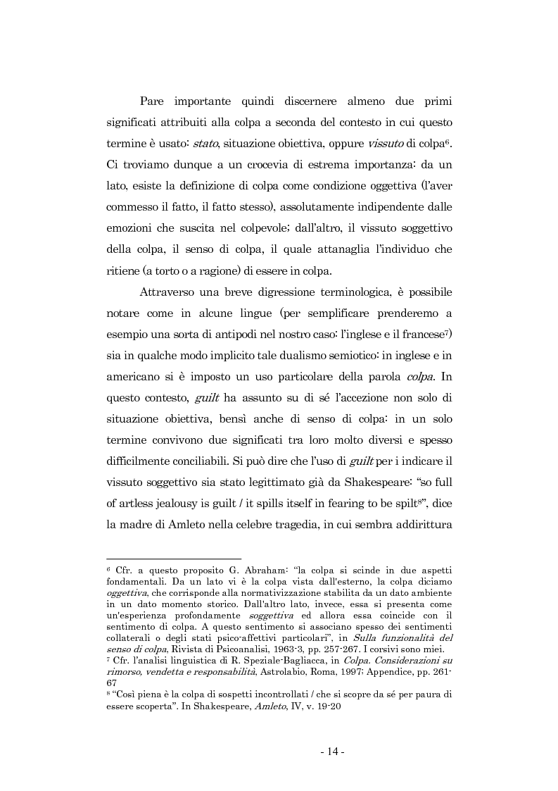 Anteprima della tesi: Il senso della colpa, Pagina 9
