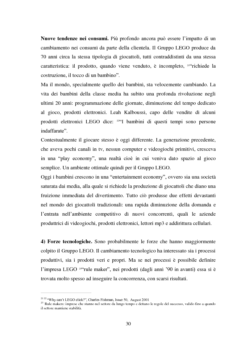 Anteprima della tesi: Analisi della strategia di turnaround: il caso Gruppo LEGO, Pagina 11