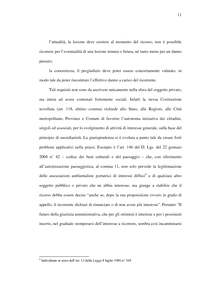 Anteprima della tesi: Azione amministrativa e Giurisdizione, Pagina 11