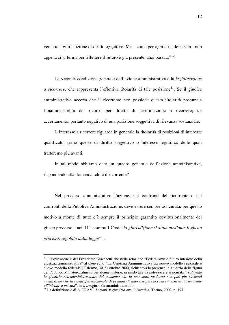 Anteprima della tesi: Azione amministrativa e Giurisdizione, Pagina 12