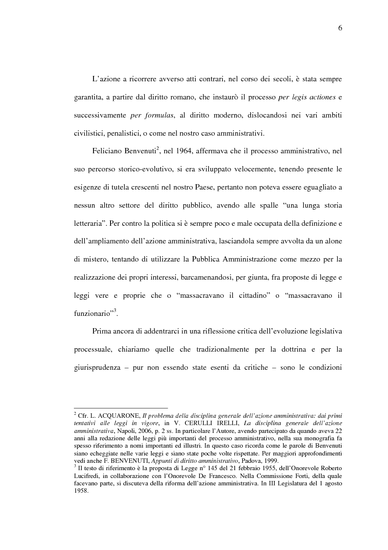 Anteprima della tesi: Azione amministrativa e Giurisdizione, Pagina 6
