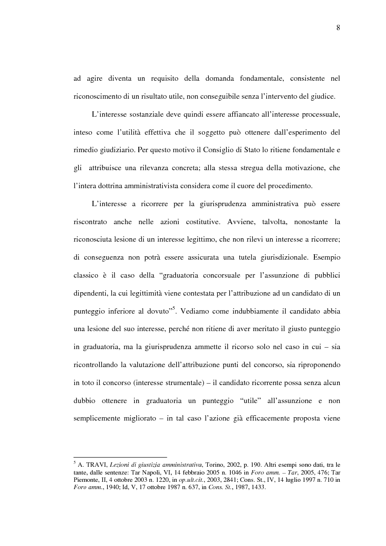 Anteprima della tesi: Azione amministrativa e Giurisdizione, Pagina 8