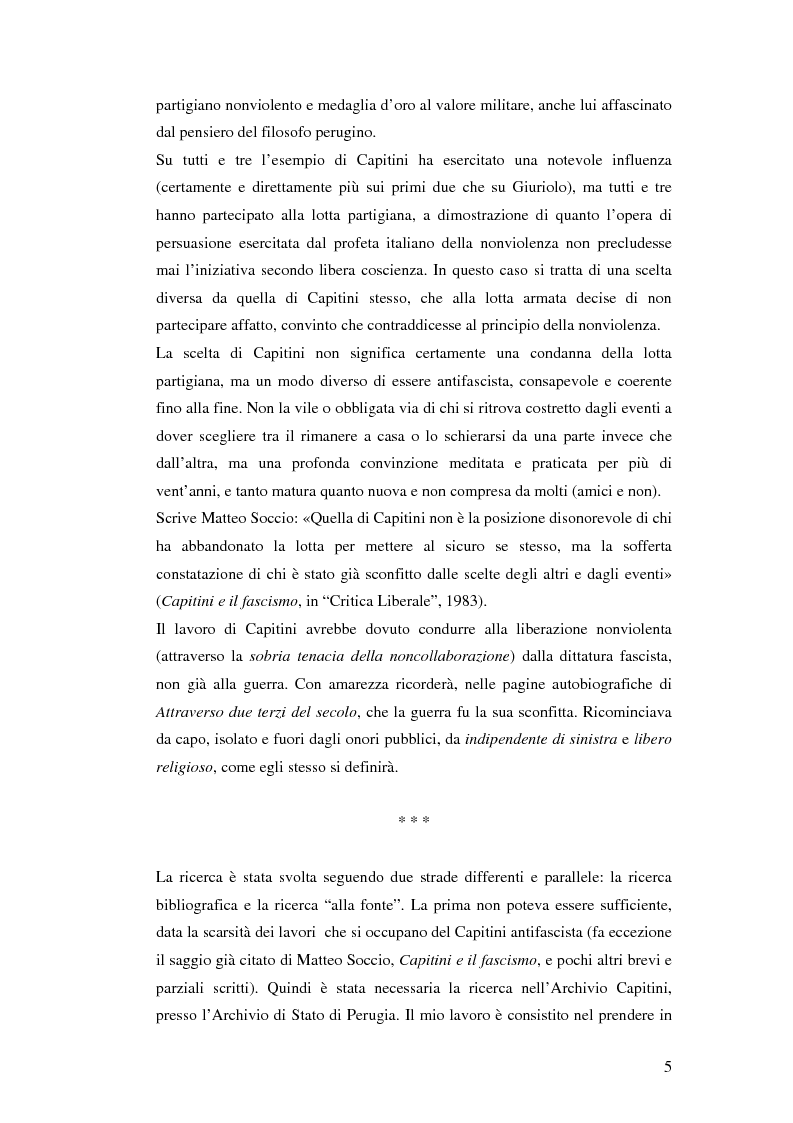 Anteprima della tesi: L'antifascismo di Aldo Capitini nel periodo storico dal 1931 al 1943, Pagina 3