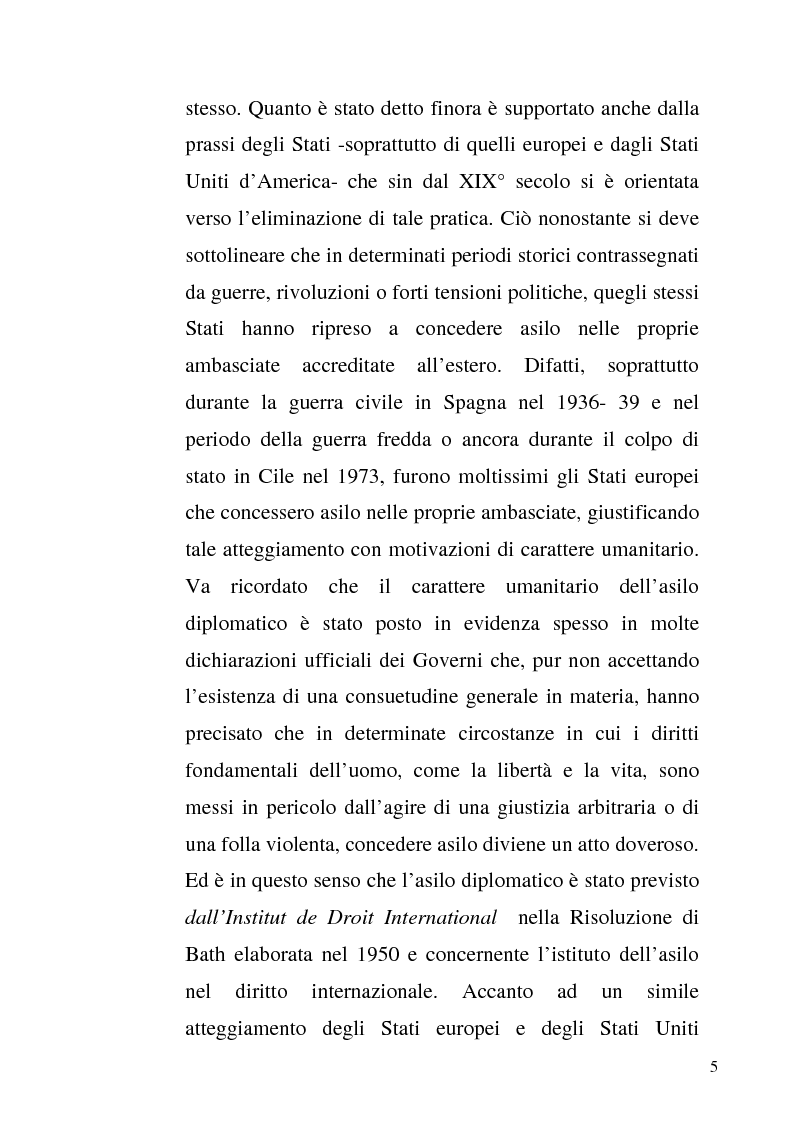 Anteprima della tesi: L'asilo diplomatico, Pagina 3