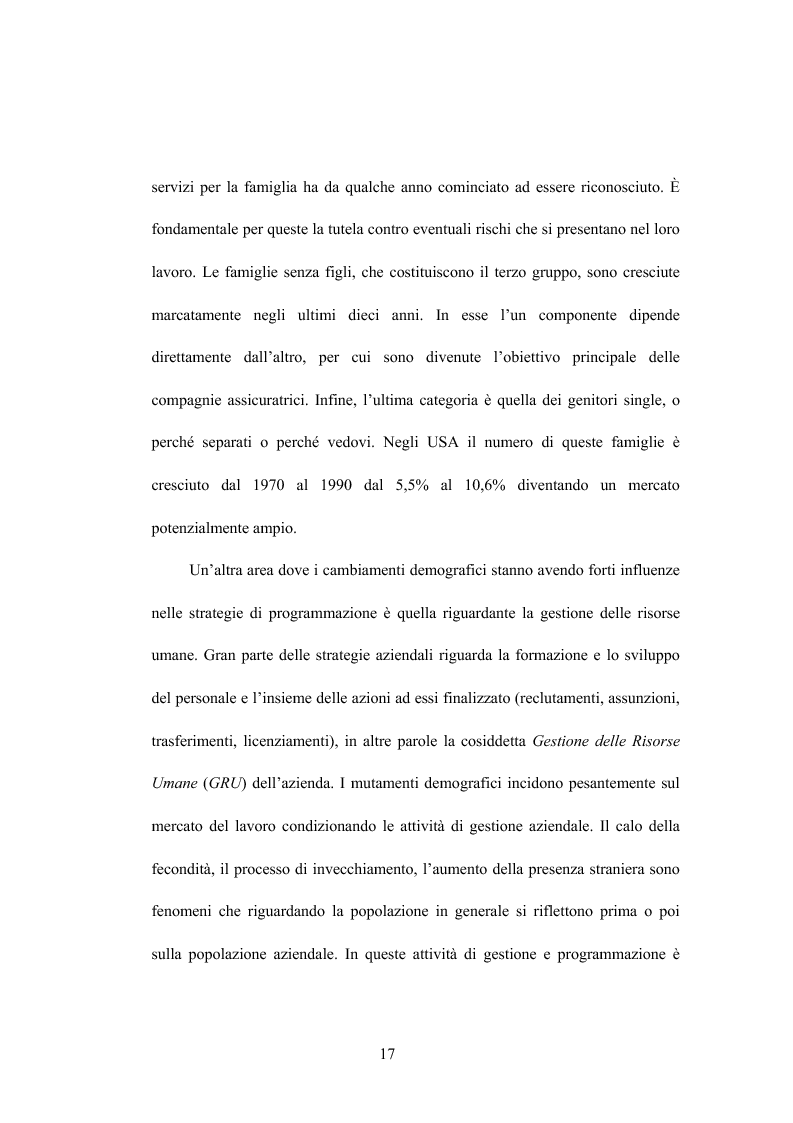 Anteprima della tesi: La business demography nelle strategie di mercato delle aziende di credito, Pagina 14