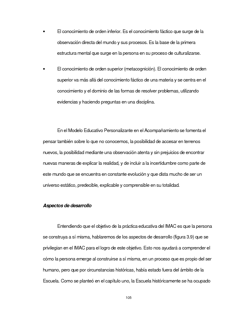 Anteprima della tesi: Modelo educativo personalizante en el acompañamiento, Pagina 11